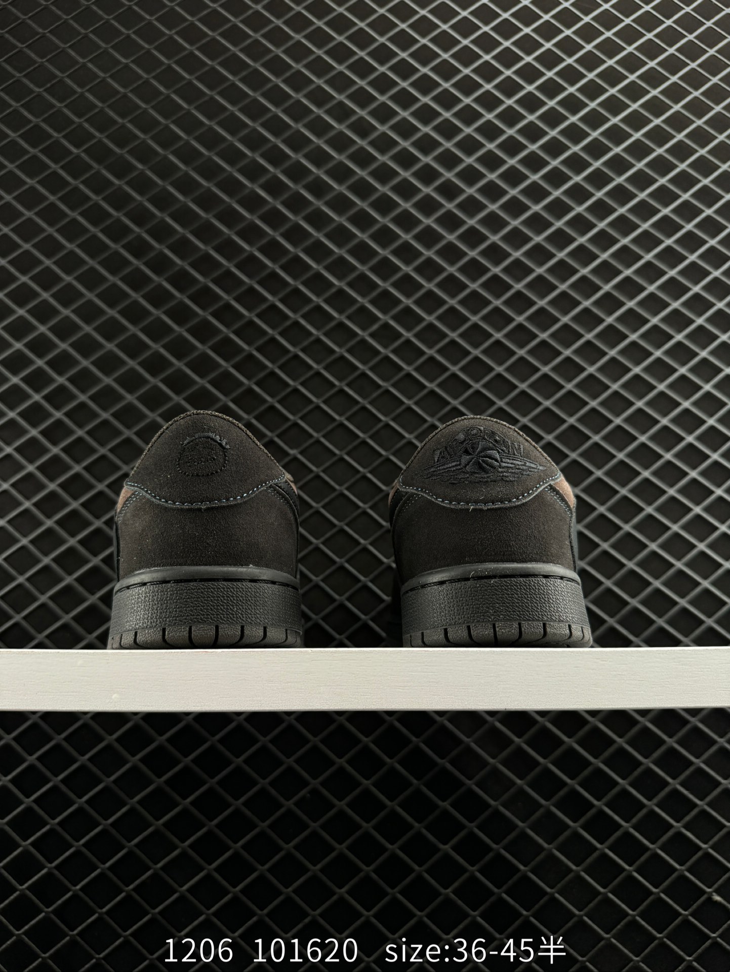 fragment design x Travis Scott x Nike Air Jordan 1 Low OG SP”Black/Green Toe“